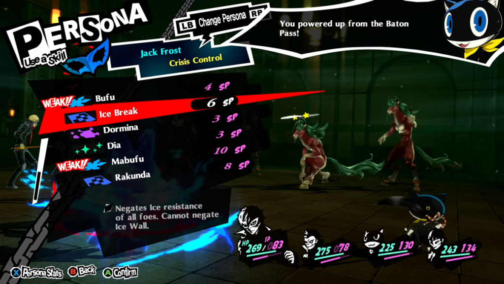 To defeat the evil Shadows of Persona 5 Royal and steal their twisted desires, you must be prepared to fight dirty as much as possible. This includes constantly exploiting their elemental or physical weaknesses to knock them down and trigger the Baton Pass mechanic to give your party extra attacks or the All-Out Attack to beat them all down at once.

If you encounter an enemy with no weaknesses, use status effects to debilitate them and leave them open for a Technical hit. Technical hits allow you to knock an enemy down and deal extra damage by hitting them with attacks that synergize with status effects. 